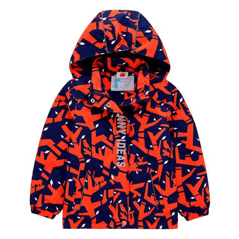 

Jacket for Boys Children Clothes Kid Coat Jackets for Teenage Spring Autumn Casual Hooded Fleece Jacket Boys Geometric Outerwear