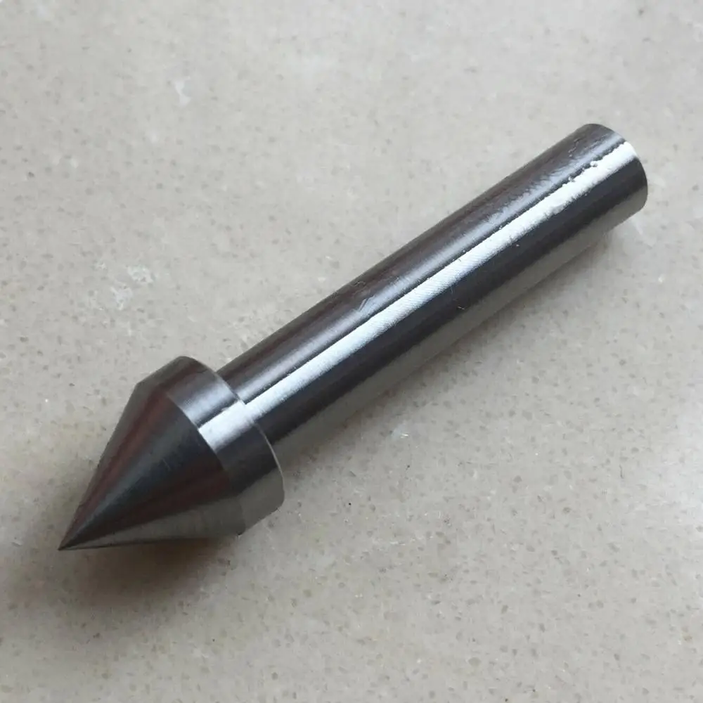Мертвый центр для мини микро токарного станка прямой хвостовик 1/4 &quot 3/8&quot (42CrMo