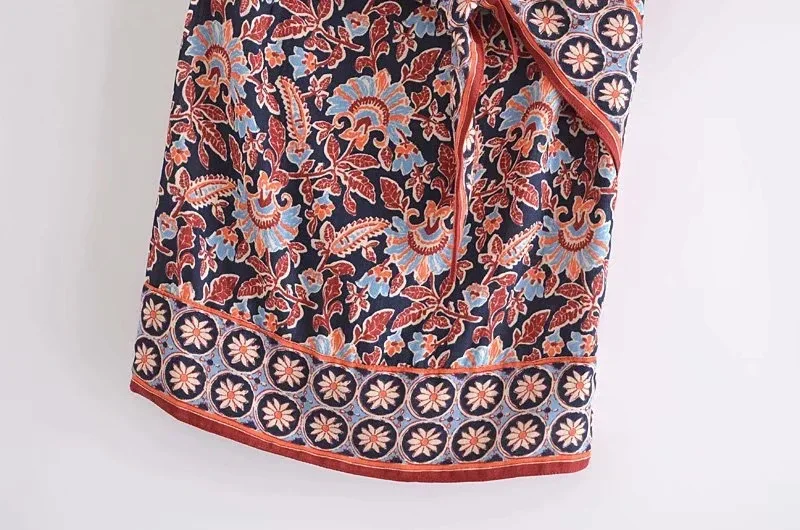 

Skirts Womens 2021 Summer New European and American Foreign Trade Women's Clothing Flower Sand Cage Skirt Skirt Casual Skirt