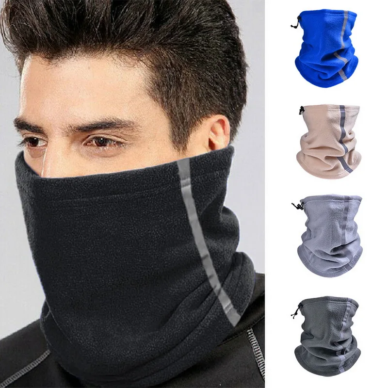 

Men Women Winter Bandana Hiking Face Cover Snowboard Ski Neck Warmer Gaiter Cycling Bicycle Tube Scarf Sport Half Mask