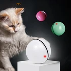 Benepaw умный вращающийся на 360 градусов мяч нетоксичные игрушки для кошек интерактивный питомец котенок игра светодиодный светильник USB зарядка стимулирует охоту