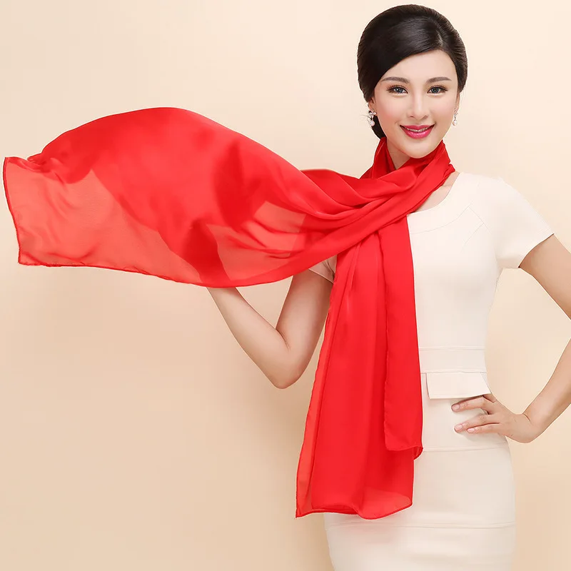 Шелковая ткань 100% однотонный разноцветный окрашенный Шелковый шарф