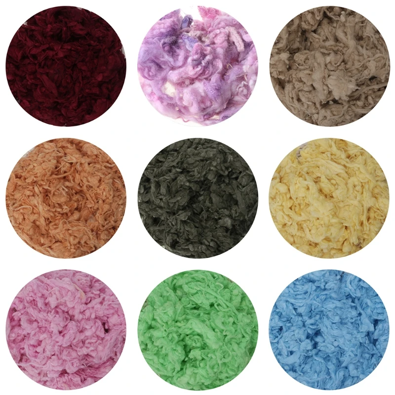 

Newborn Photography Background Props Wool Blend Filler Cushion Blanket Stuffer