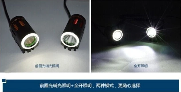 2019 Новый миниатюрный фонарь для велосипеда XM-L2 светодиодный передний светильник