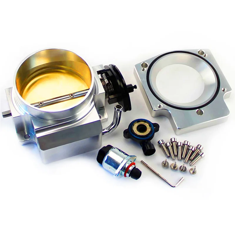 102Mm Throttle Body with TPS + Manifold Adapter Plate for LS1 LS2 LS3 LS6 LS7 LSX | Автомобили и мотоциклы