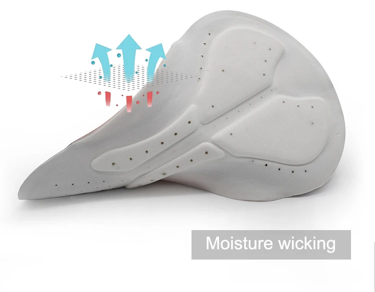 

WOSAWE Anti-shock Pad Padded Cushion Silicone Pad Cycling Shorts MTB Bicycle Road Bike Shorts Cyclists Pad Man Women Dropship