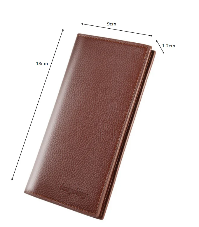 

Men's Wallets Vintage Look Long Wallet PU Leather Wallet Men Male Purse Card Case Cash Holder carteira feminina