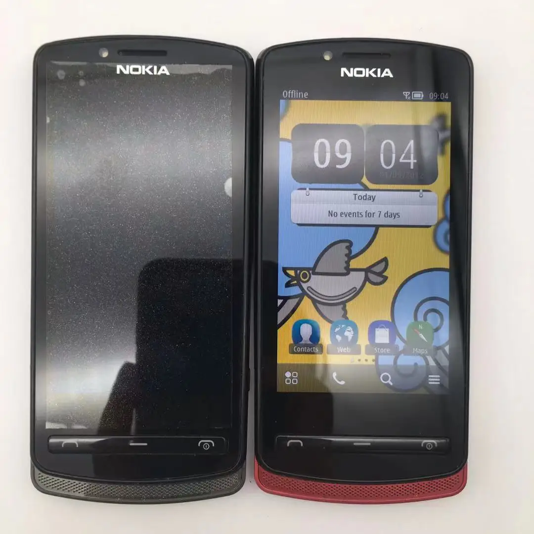 Nokia 700 Восстановленный Оригинальный разблокированный телефон 3 2 ɵ.0MP WIFI GPS 512RAM + 1