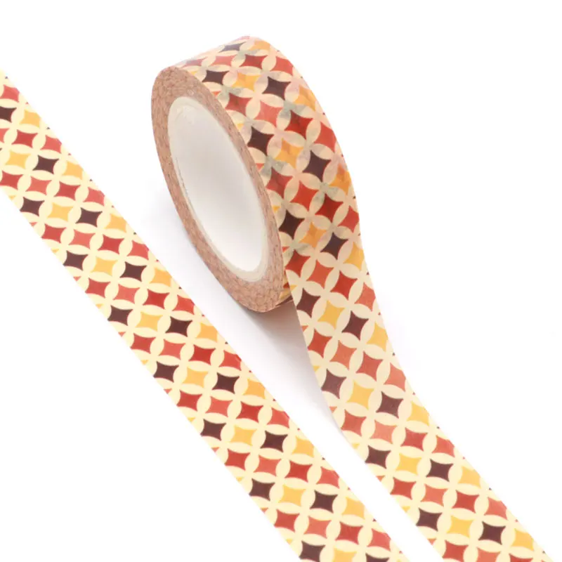 

NEW 10pcs/Lot Decorative Yellow Brown Stars Thanksgiving Masking Washi Tapes DIY Scrapbooking Adhesive Stickers Kawaii Papeleria