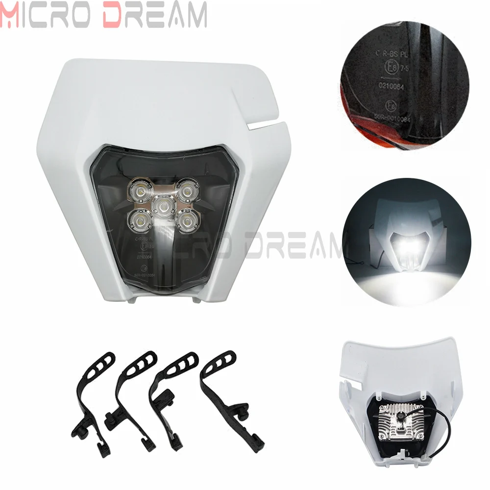 Универсальная светодиодная фара для велосипеда-внедорожника Enduro E Mark E8 125-530 EXC TPI