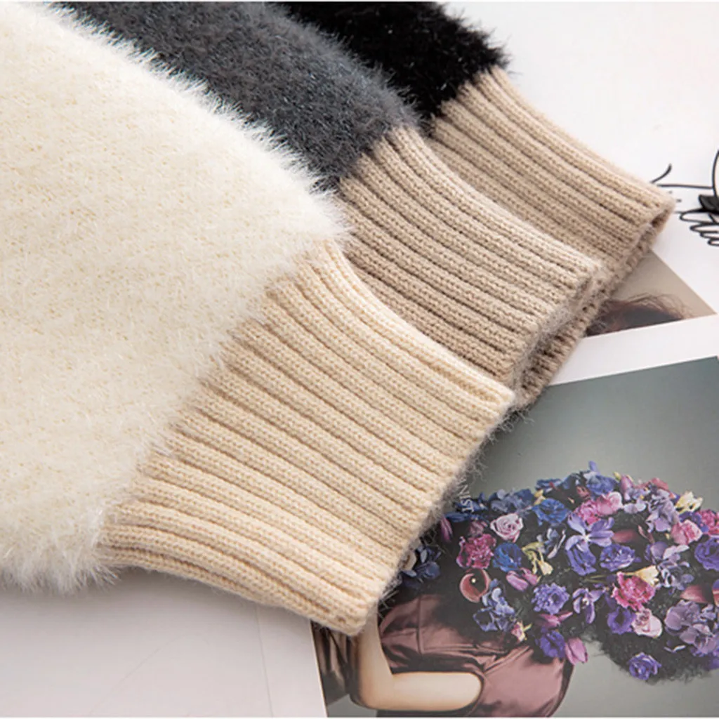 Women Sweater Solid Cardigan 2019 New Fashion Autumn Winter Long Sleeve Button Loose Knitted female Sweaters Coat F821 |