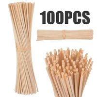 100pcs rattan reed sticks fragrance oil diffuser replacement aroma stick for bathrooms home fragrances diffuser sticks accessory