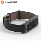 Ремешок из натуральной кожи для Xiaomi Mi Band 2, браслет для смарт-часов