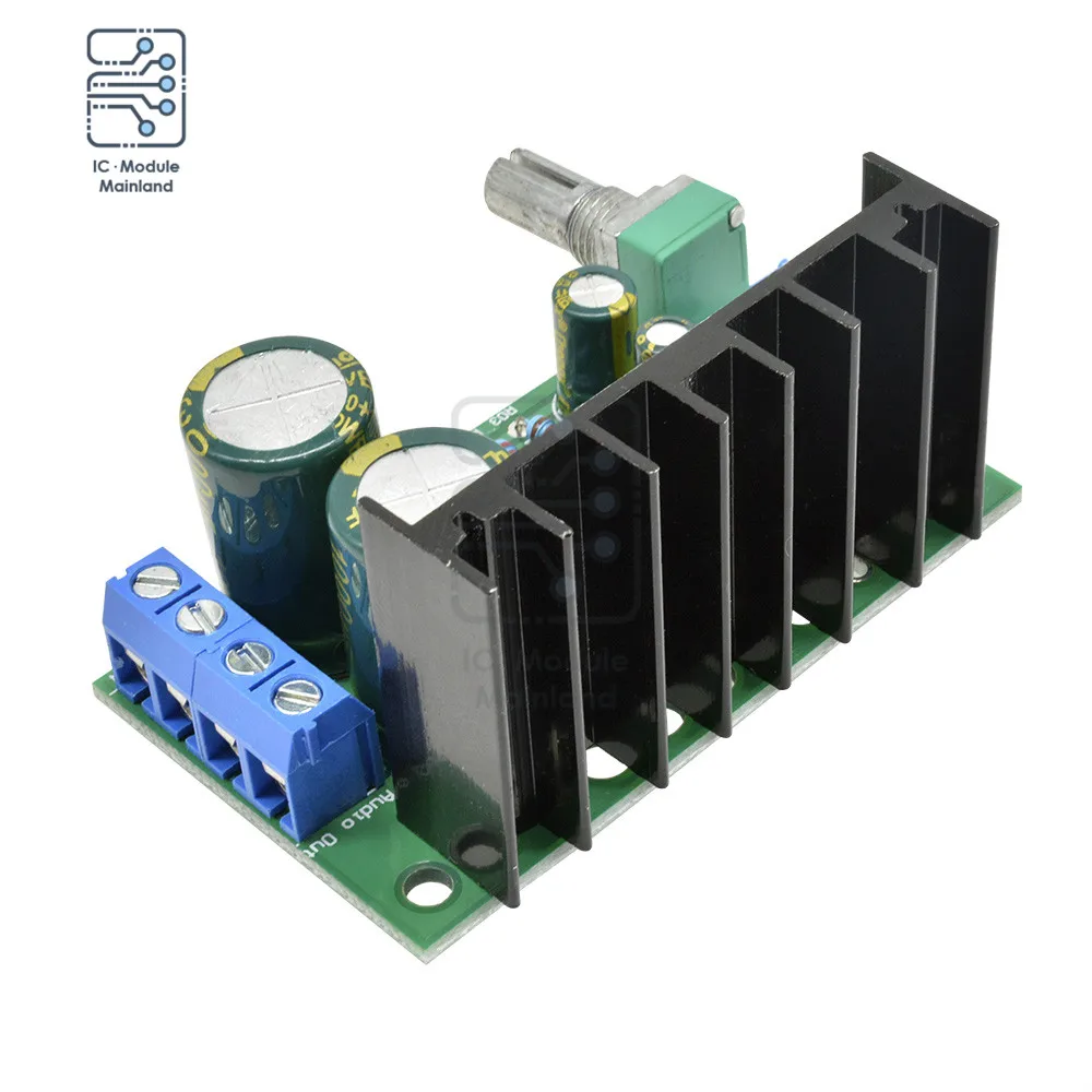 DC 12-24V 5W-120W TDA2050 аудио моно-усилитель Board звуковая панель с функцией управления