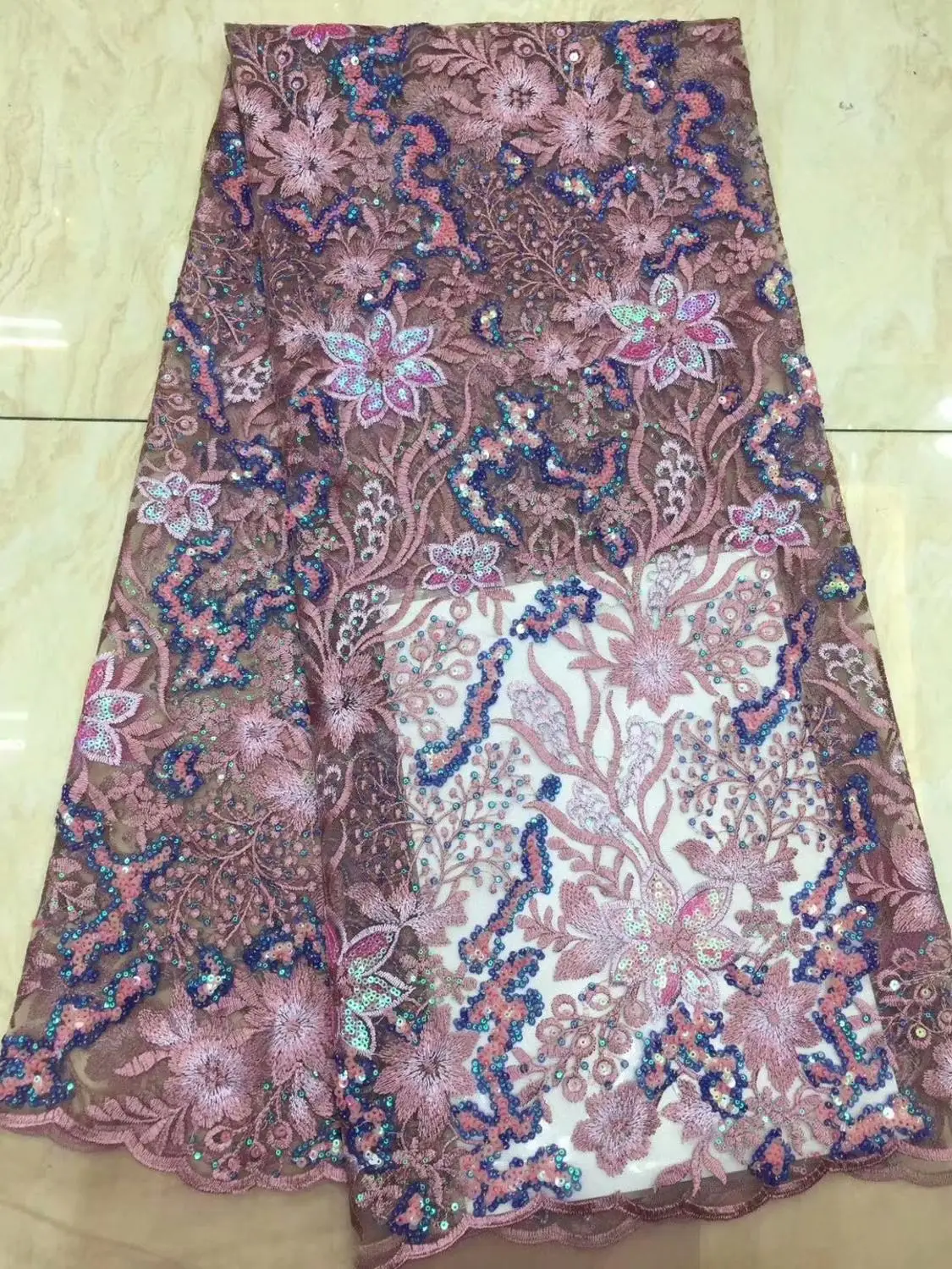 Кружевная ткань с блестками последние африканские кружевные ткани высокого