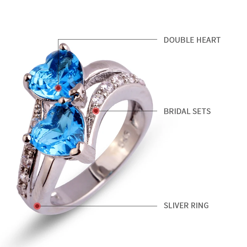 Кольцо JROSE Shinning кольцо с турмалином и белым фианитом серебряного цвета размер 6 7 8