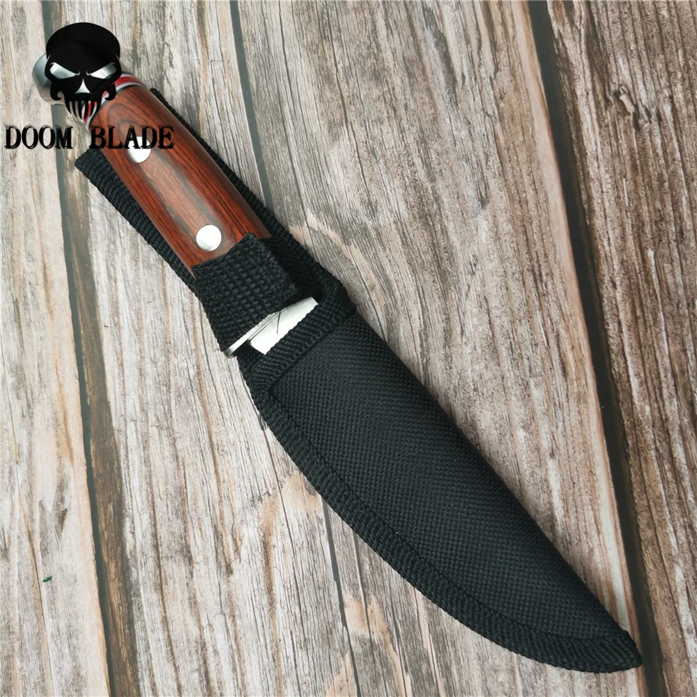 200mm 5CR15MOV Blade Knives Tactical Hunting Knife Outdoors Camping Survive Multi Tool with Nylon Sleeve | Инструменты