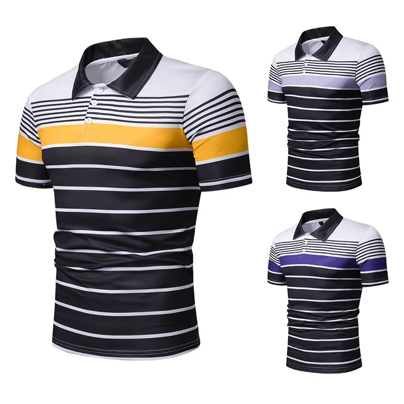 Мужская одежда 2019 летняя модная мужская футболка с коротким рукавом