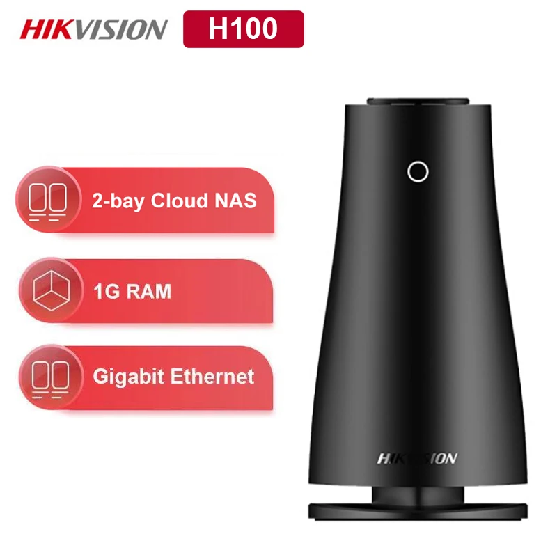 

Частное Облачное хранилище Hikvision NAS H100, общий сервер для дома/офиса, поддержка Wi-Fi сетевого хранилища HDD 2,5 дюйма