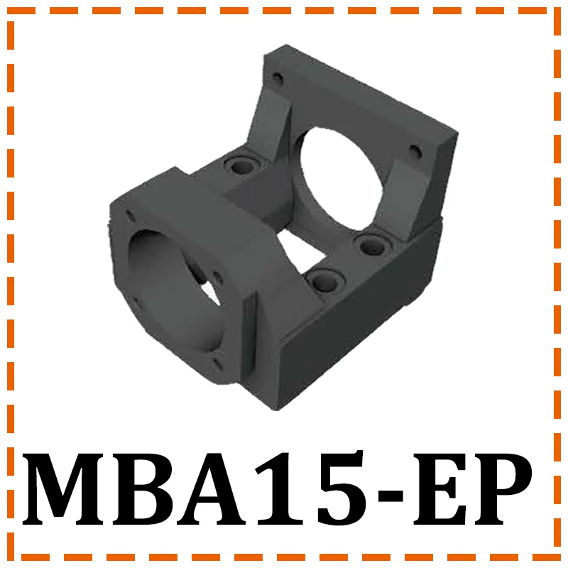 SYK Премиум мотор Кронштейн шариковый винт корпус двигателя MBA15-C MBA15-D MBA15-DP MBA15-F MBA15-E MBA15-EP для шагового двигателя NEMA17 NEMA23 NEMA34 набор с группы поддержки Профессиональный компоненты ЧПУ - Цвет: MBA15-EP