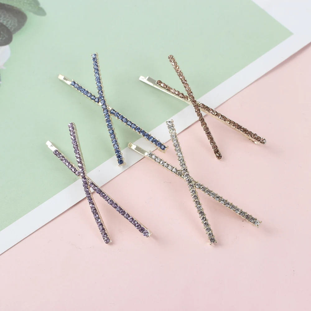 5 цветов Новые геометрические треугольные X-образные блестящие разразразы для