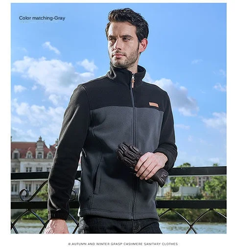 Куртка флисовая Мужская/Женская теплая толстовка ветровка спортивная одежда