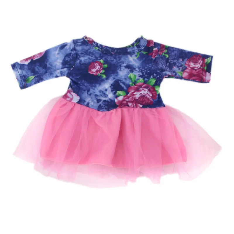 Милая сетчатая юбка с розами в виде единорога Длинная подходит для кукол реборн 18