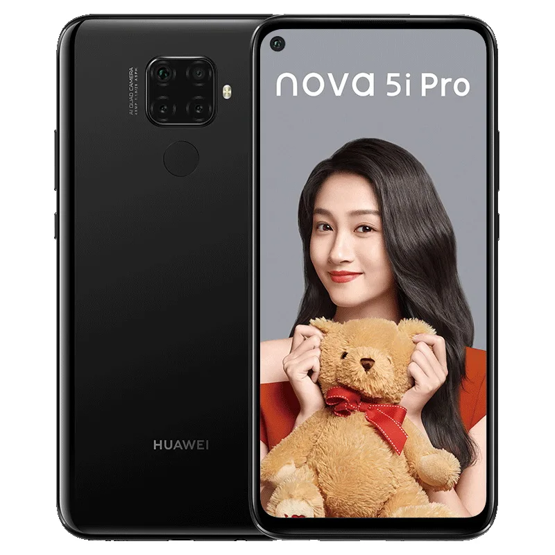 Новинка, смартфон huawei Nova 5i Pro, четырехъядерный, камера Google play, 6,26 дюймов, 8G, 128 ГБ, Kirin 810, четыре ядра, 4000 мА/ч, отпечаток пальца, 48 МП