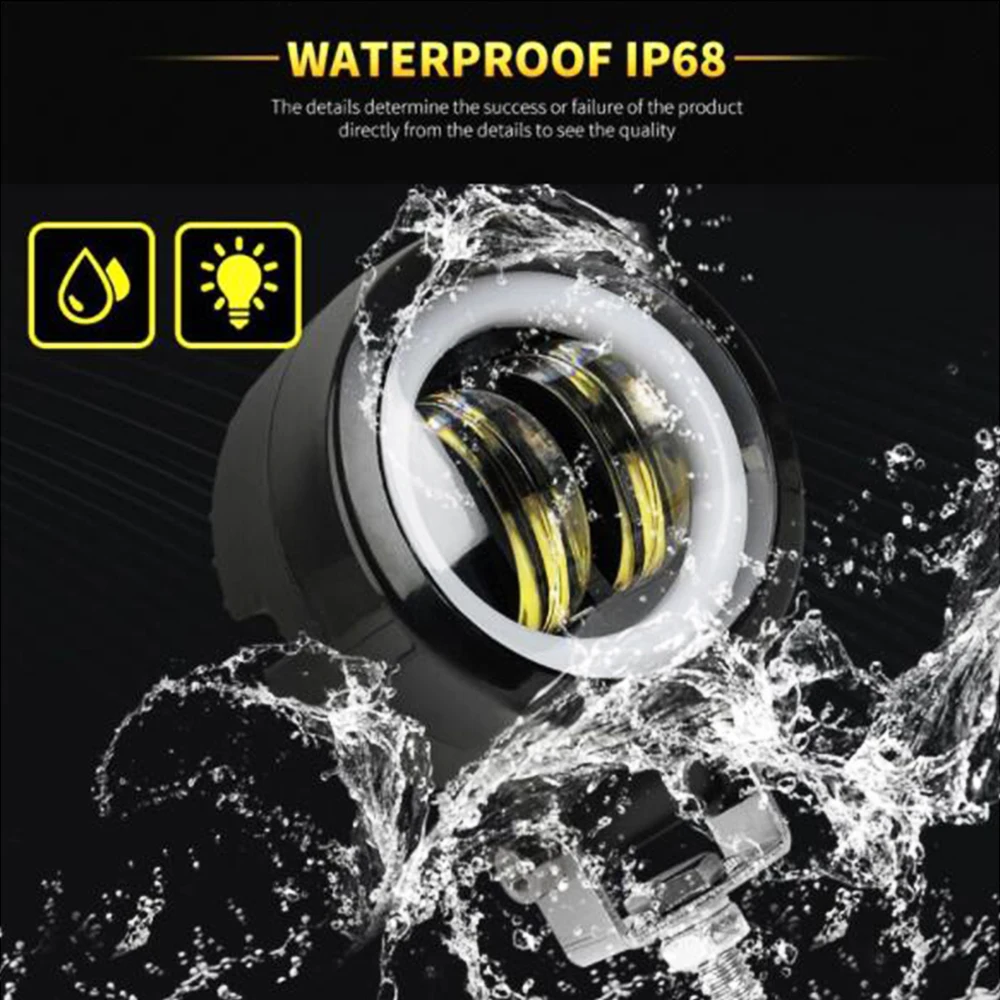 Водонепроницаемый квадратный круглый 3 дюйма 20 Вт светодиодный рабочий