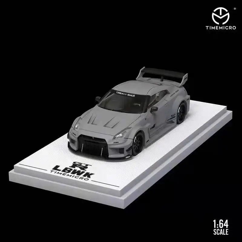 Time Micro 1/64 Honda LB NSX и Nissan GTR 3 0 модель автомобиля из сплава дисплей коллекционные