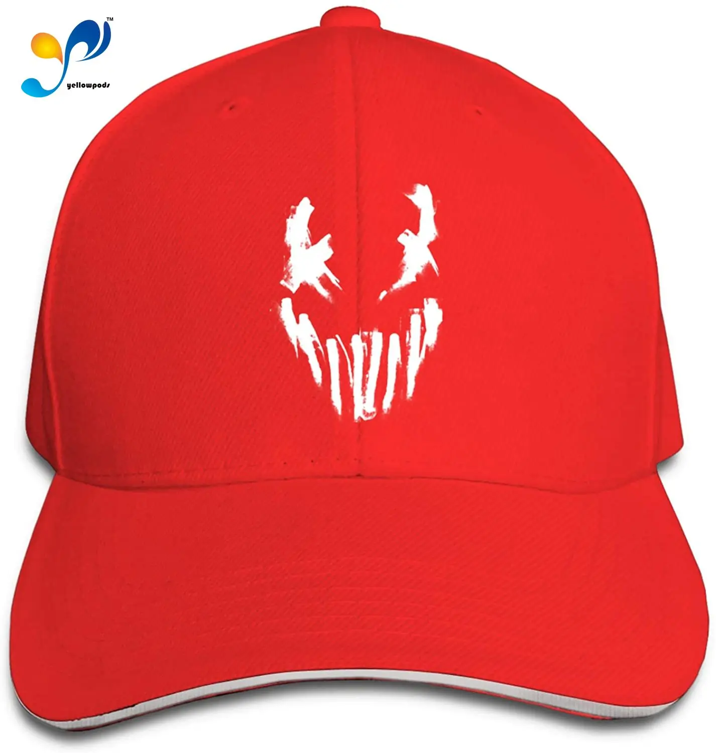 

Mushroomhead Unisex Baseball Cap Washed Cowboy Hat Adjustable Sun Hat Peaked Sandwich Hat
