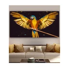 Австралия попугаев Diy Набор для создания алмазной мозаики камни в форме ромба круглый дрель Алмазная вышивка продажи птица Броши животные Алмазная мозаика Свадебные DecorationZP-4201