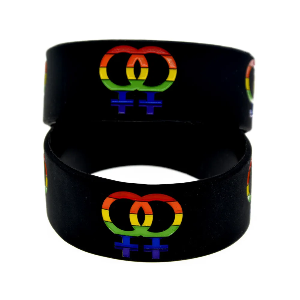 Модный силиконовый браслет для геев гордости женский спортивный мужчин браслеты