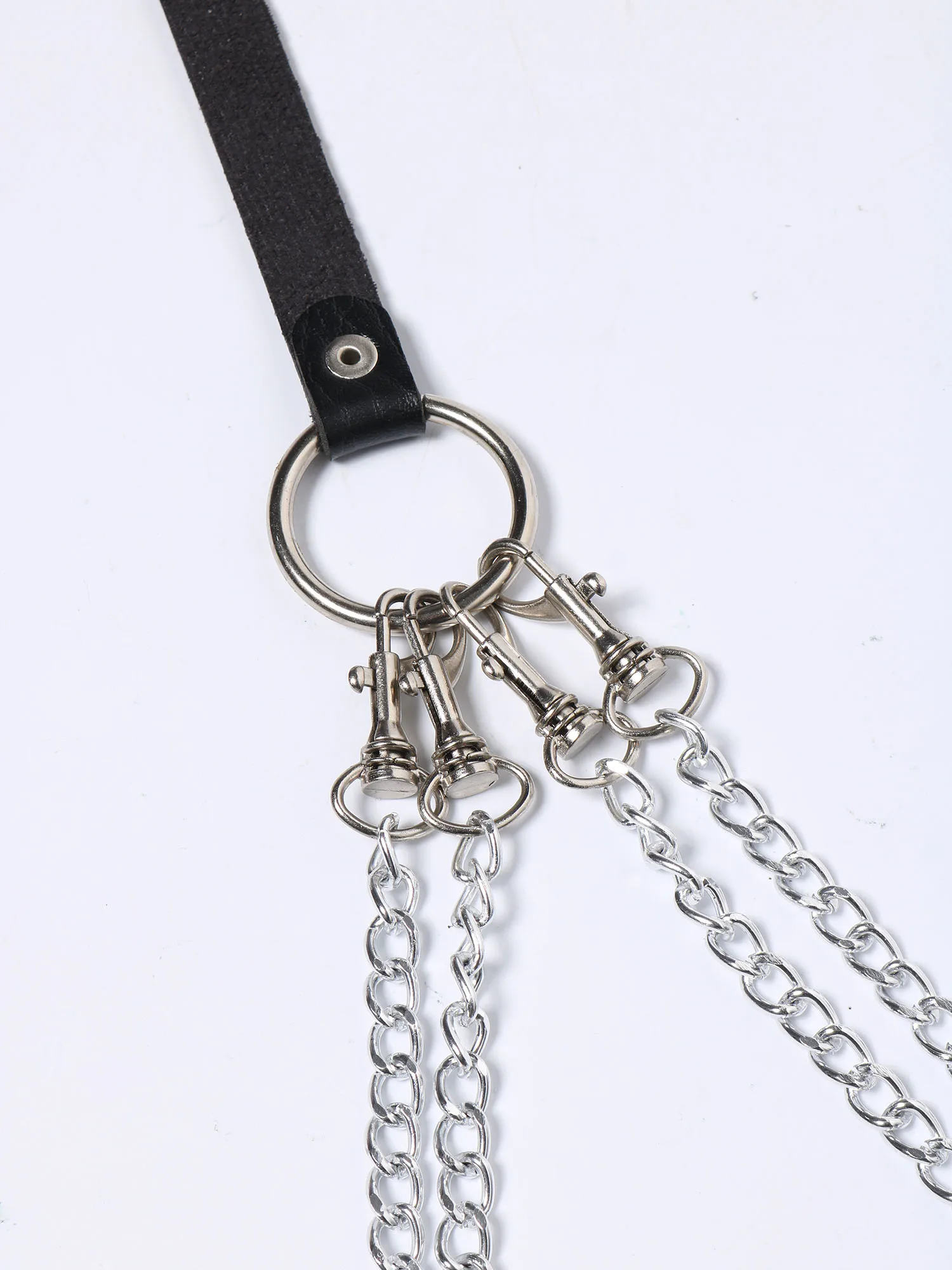 

Women's Leather Harness Belt Sexy Body Top Straps Harness Punk Body Chest Cage Punk with Adjustable Waist Belt Sexy Clubwear