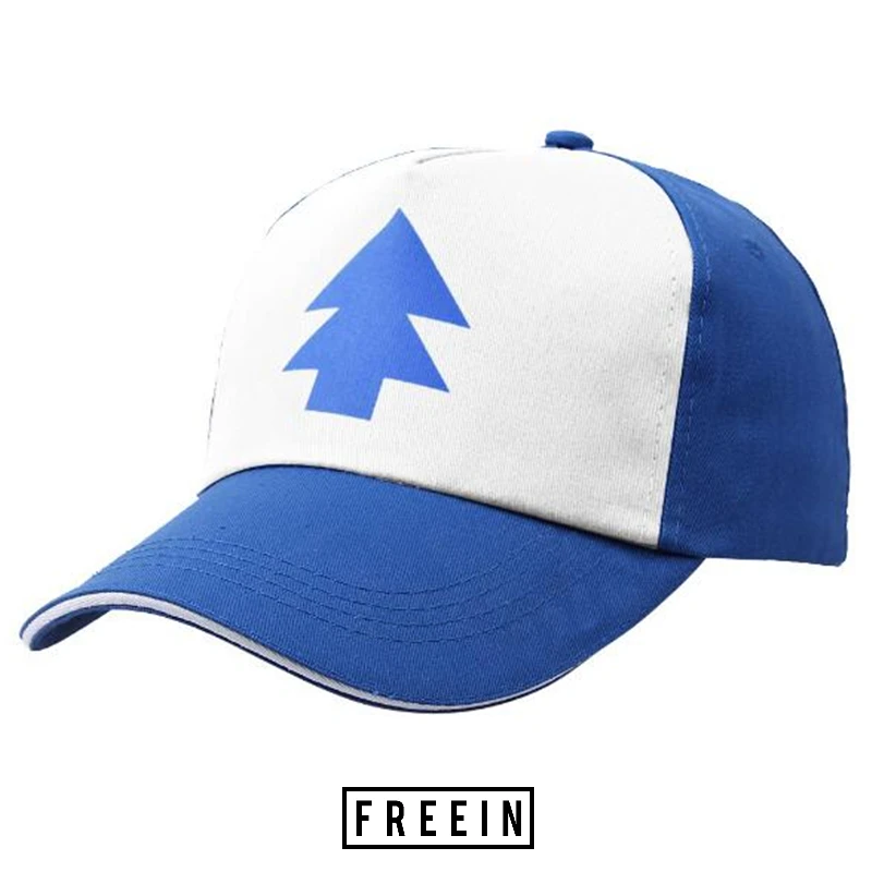 

FREEIN Cosplay Dipper Pines The Same Hat Hip Hop Cotton Baseball Cap Hats for Men Cap for Women Gorras De BÃ©isbol Sports Casual