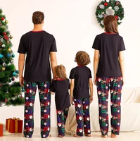christmas pajamas set family matching outfits father mother kids baby sleepwear xmas mommy daddy pjs clothes set 04