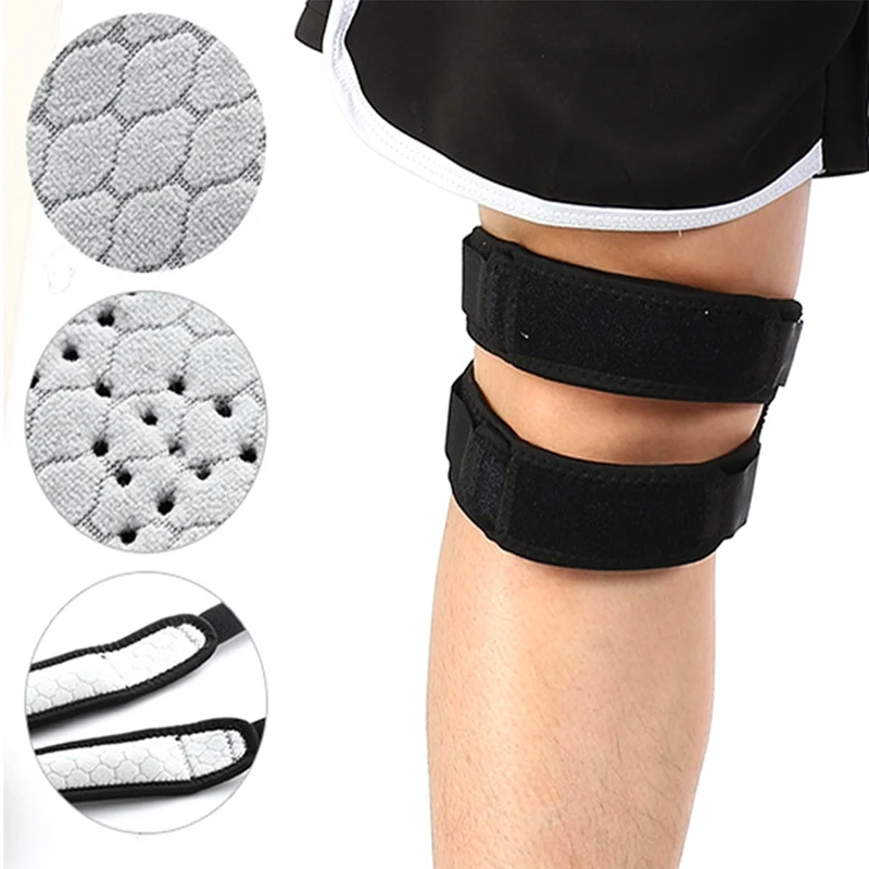 Спортивная подушка для защиты колена впитывающая пот дышащая компрессионная