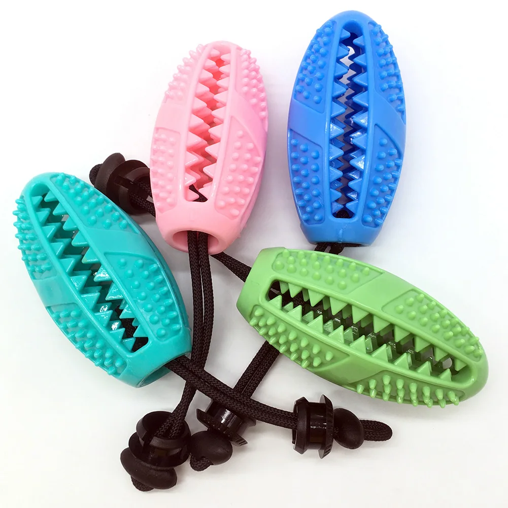 

Pet Toothbrush Rubber Dog Toys Pet Chewing Toys Remove Bad Breath Cleaning Tooth Toys For Small Puppy Large Dogs Accessories