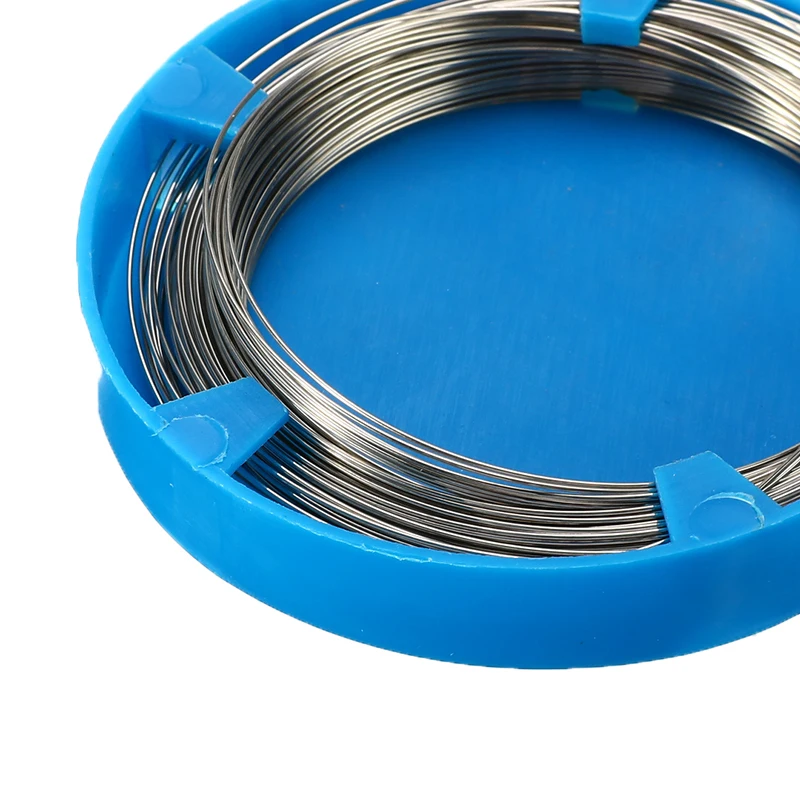 

0.5/0.6/0.7/0.8/0.9/1.0mm Dental Wire Stainless Steel Orthodontic Teeth Correction Surgical Instruments Mouth Oral Care Tool