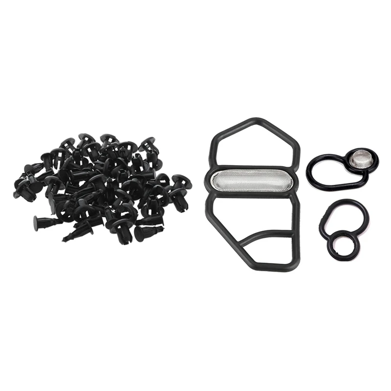 

30Pcs 10mm Bumper Clips for Honda with Solenoid Valve Filter Gasket Upper