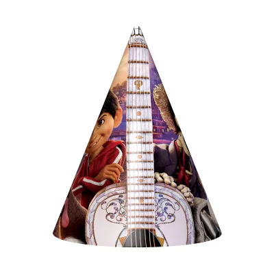 

Cartoon COCO Halloween Dream Travel Theme Foil Balloon Paper Cup Plate Tablecloth Straw Blowout Party Decoration Supply Balloon