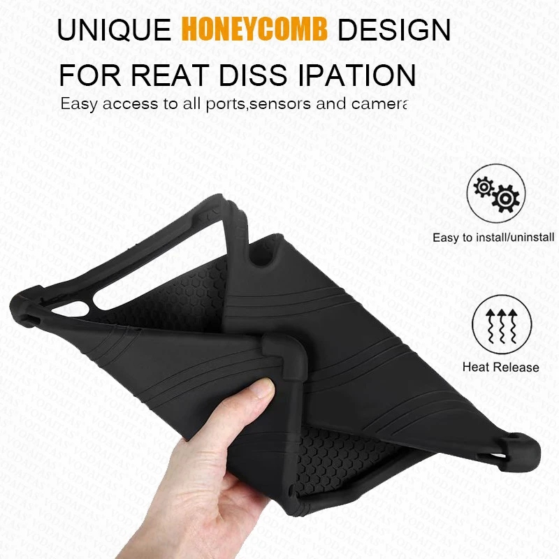 

Kids Case For Samsung Galaxy Tab S7 2020 SM-T870 T875 Silicone Stand Cases For Samsung Galaxy Tab S7 Plus 2020 SM-T970 T975