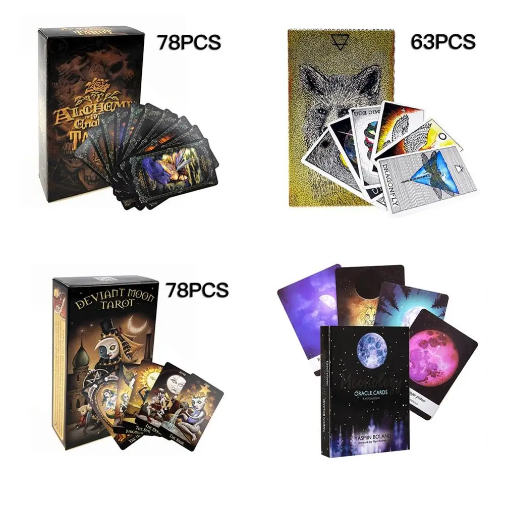 24 вида колоды карт Таро игровые карты настольная игра английская гайка таро