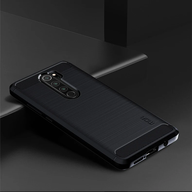 Для Xiaomi Redmi Note 8 Pro MOFI Мягкий ТПУ чехол из углеродного волокна чехол для Xiaomi Redmi Note 8 Pro Чехол Для Телефона
