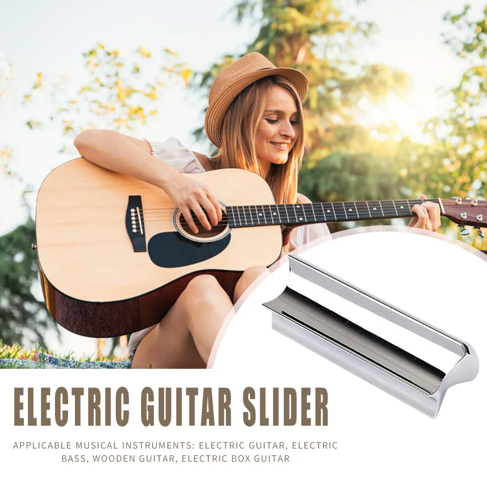 zink legierung gitarre rutsche ton bar tragbare hawaiian slider musical angenehm instrument liefert für elektrische gitarre free global shipping