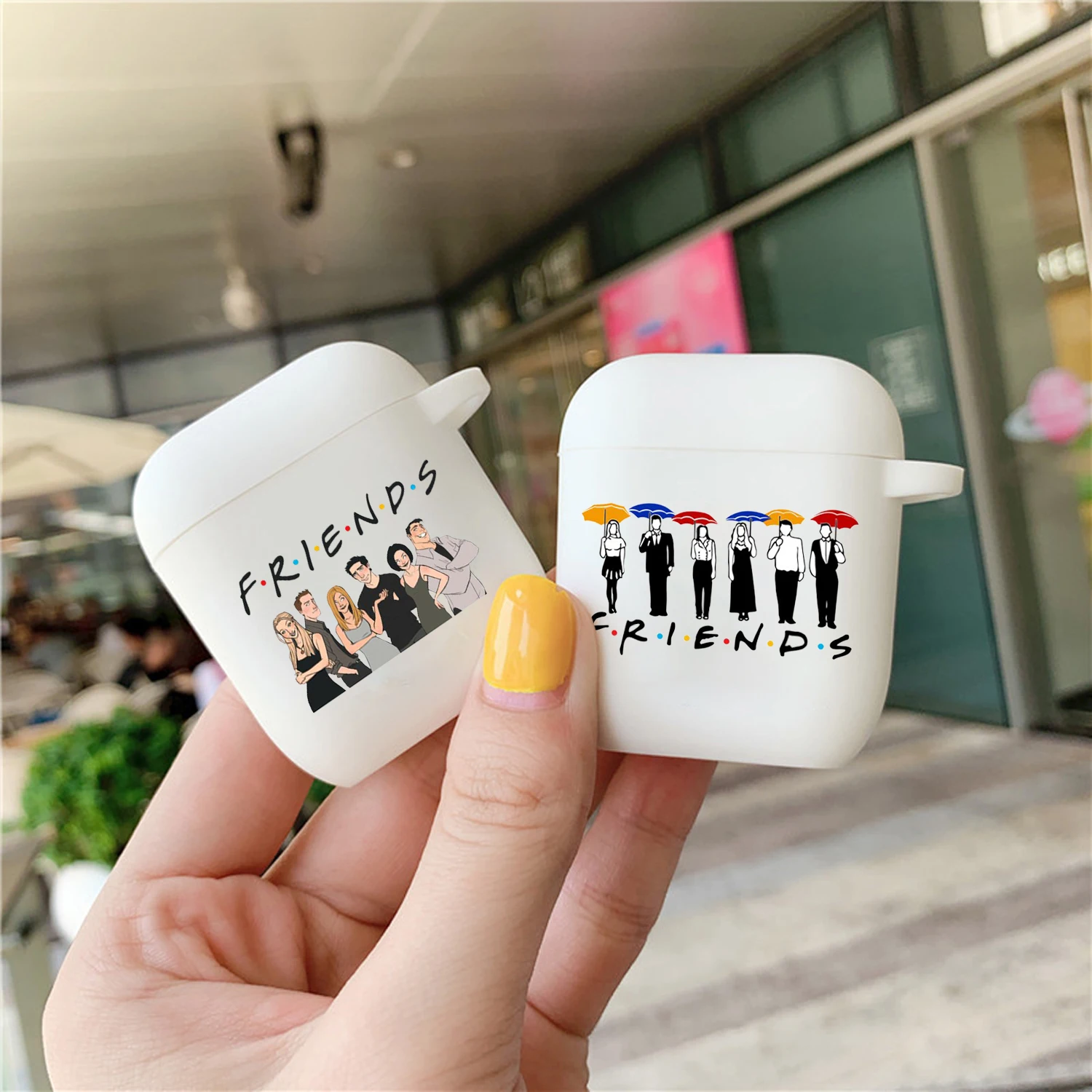 Чехол для беспроводных Bluetooth-наушников мягкий прозрачный чехол из ТПУ Airpods 1 2 |