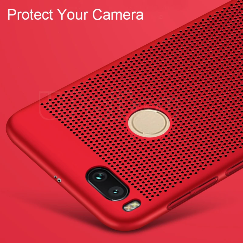 UPaitou теплоотвод чехол для Xiaomi Mi A1 5X ультра тонкий Жесткий ПК Тонкий задней панели