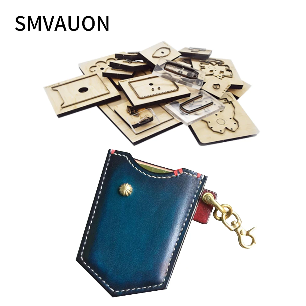 

Wooden Die Cutting Diy 2020 Personality card bag coin purse Dies Fille Scrapbooking Suitable For Die-cutting Machines