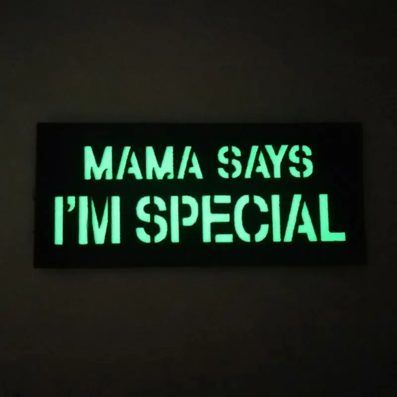 Mama SAYS I'm Special Magic sticker значок украшение искусство ремесла Швейные аксессуары| |