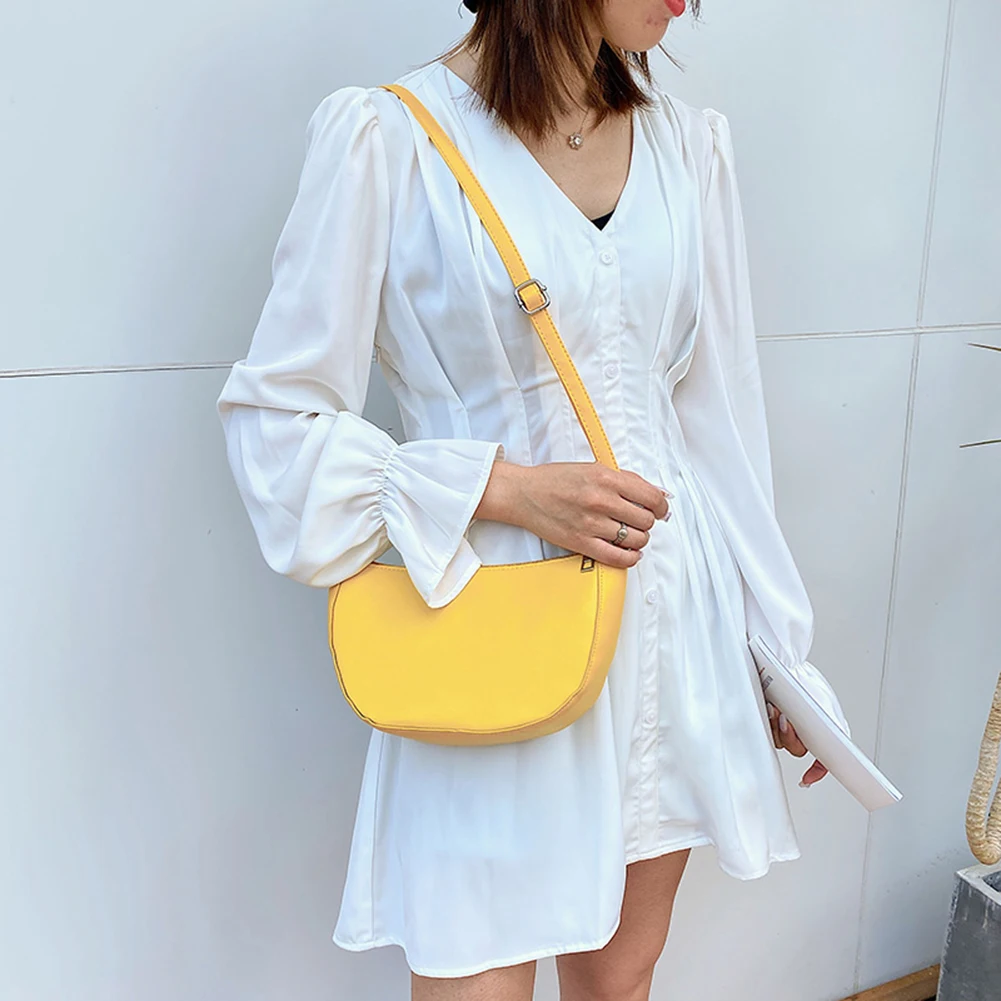 Простая Сумка через плечо из искусственной кожи женская классическая сумка